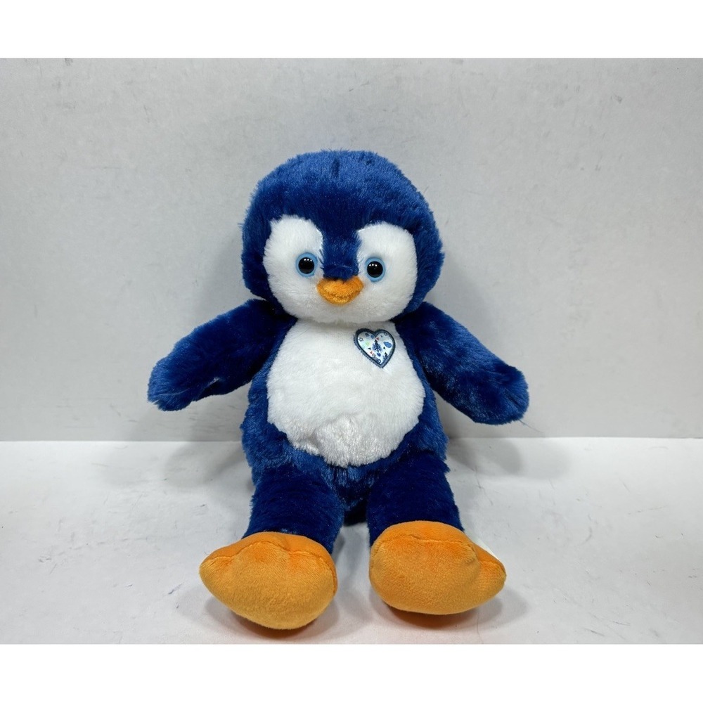 Build a Bear Workshop Cubscription Winter 2021 Blue Penguin Plush Stuffed Animal